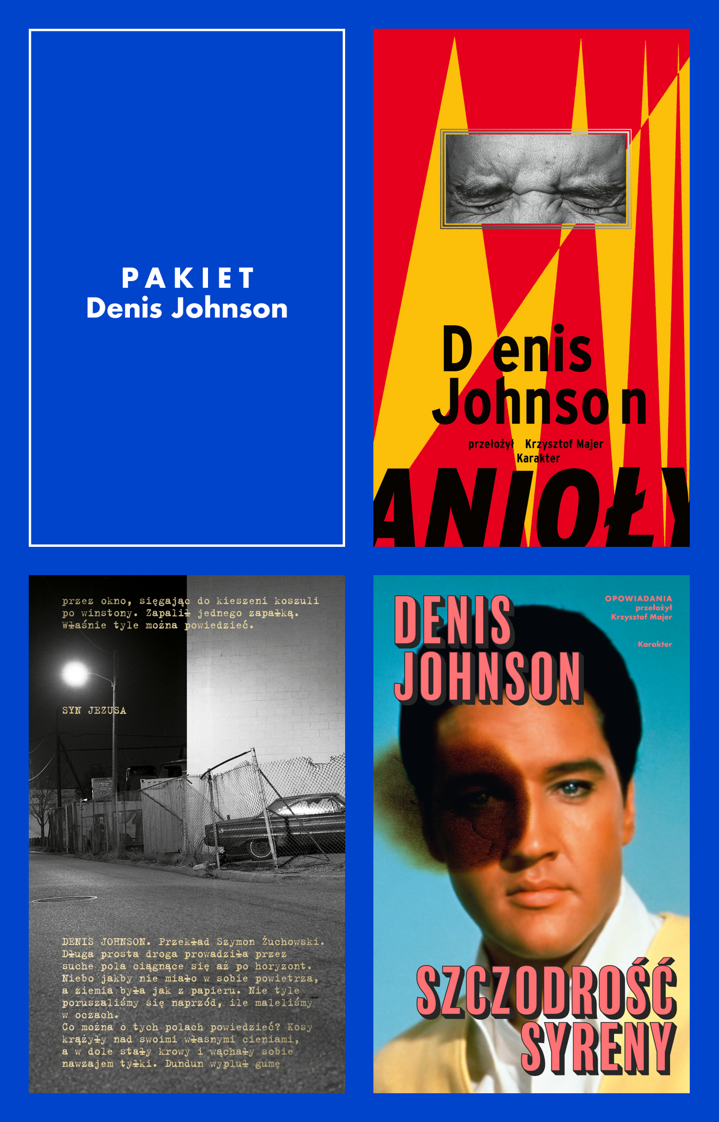 Pakiet: Syn Jezusa, Szczodrość syreny, Anioły